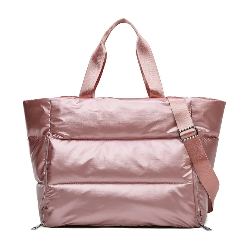 sac de plage etanche rose gold