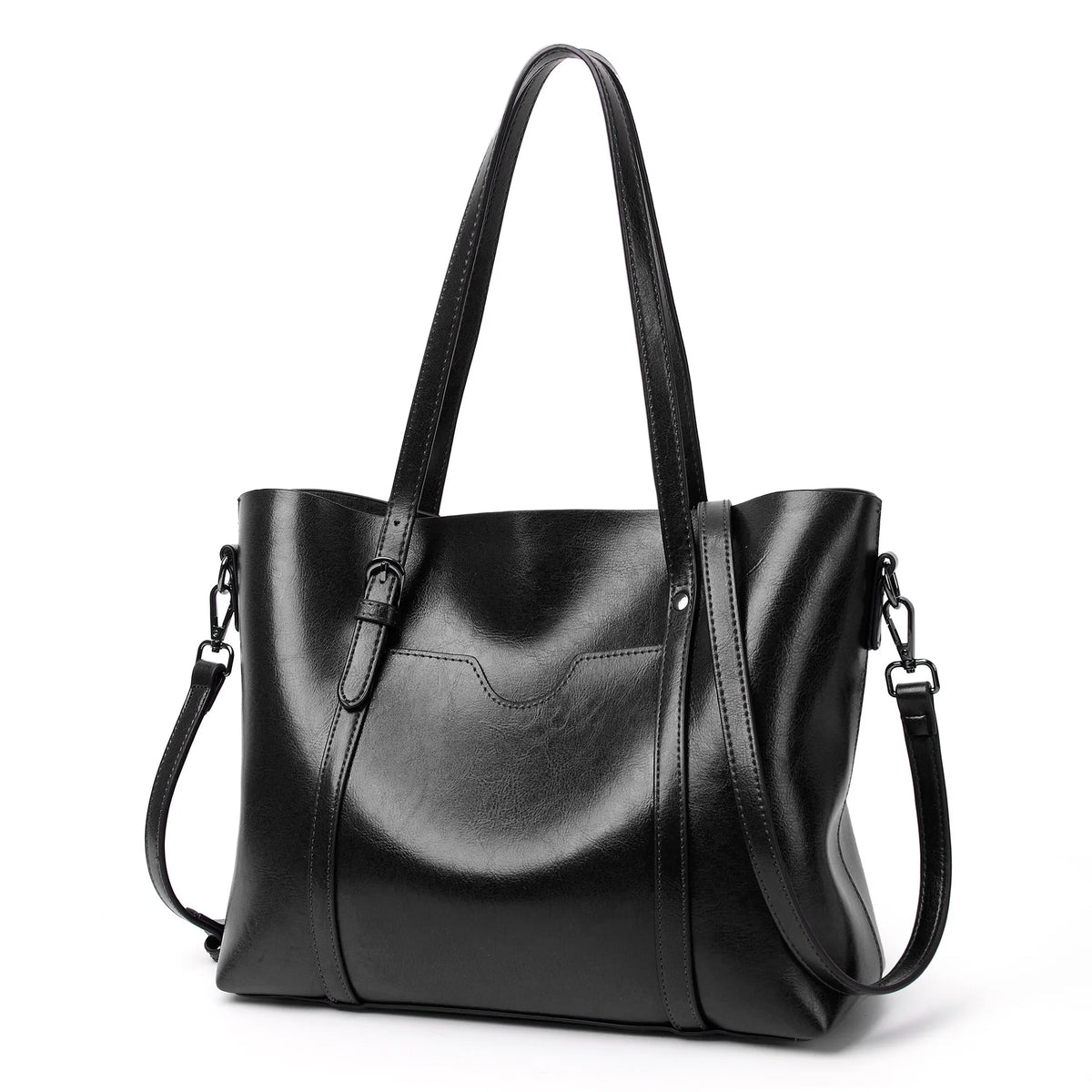 grand sac cabas noir femme