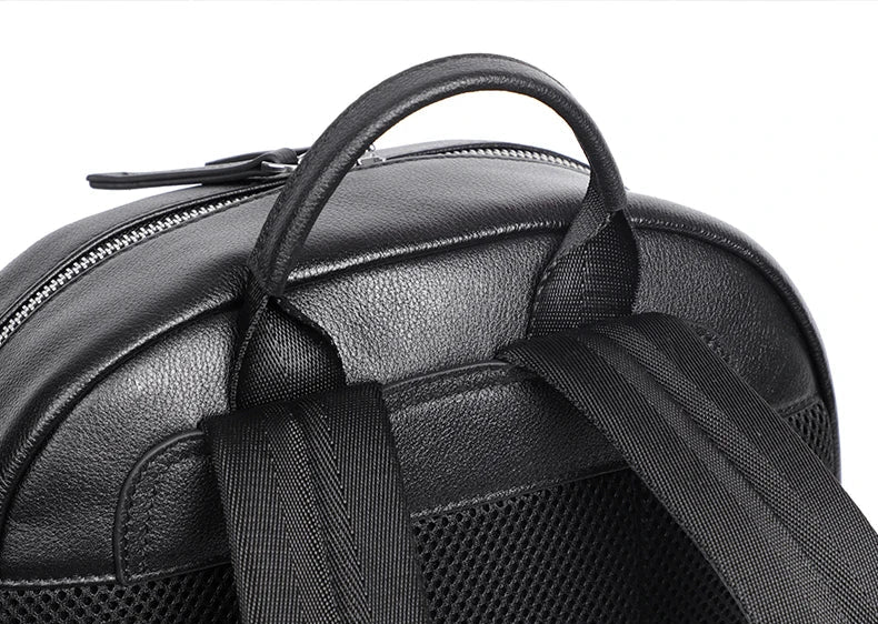 sac a dos en cuir dos en mesh