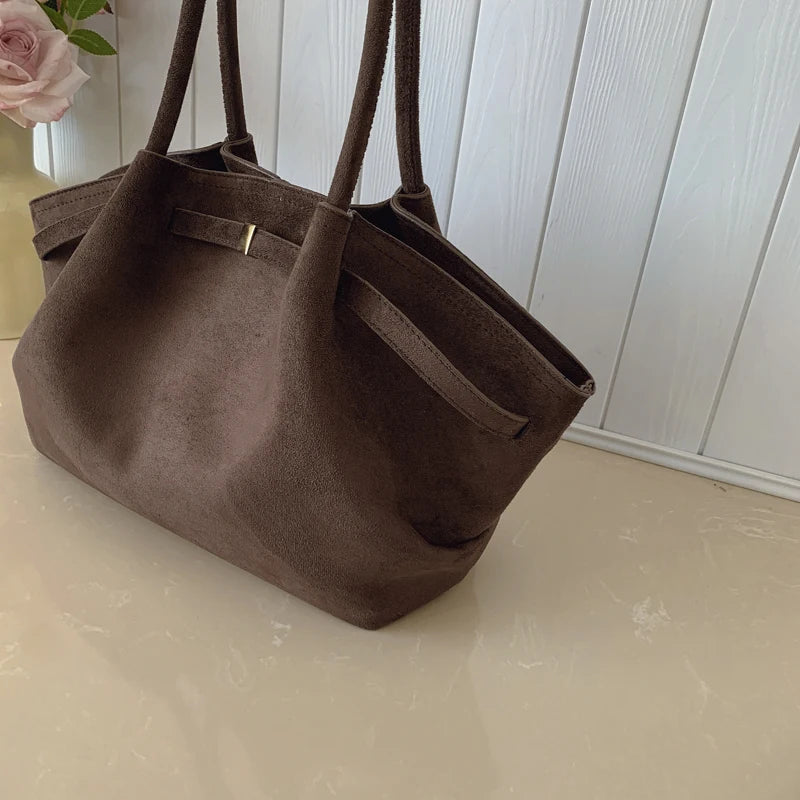 sac a main suede grand format