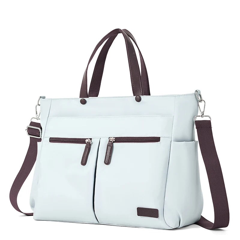 sac de cours pour la fac bleu