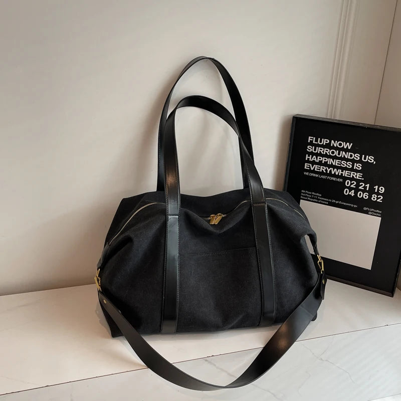 sac cabas tissus femme en toile