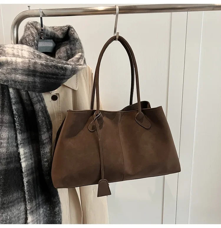 grand sac a main femme marron