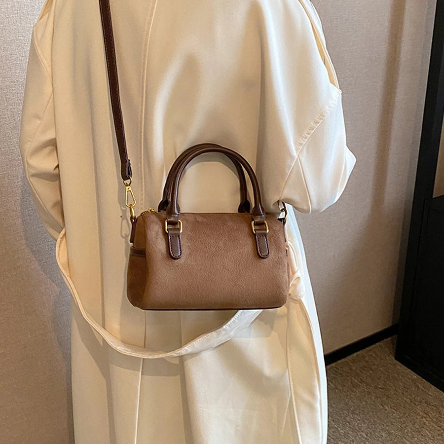 sac bandouliere suede