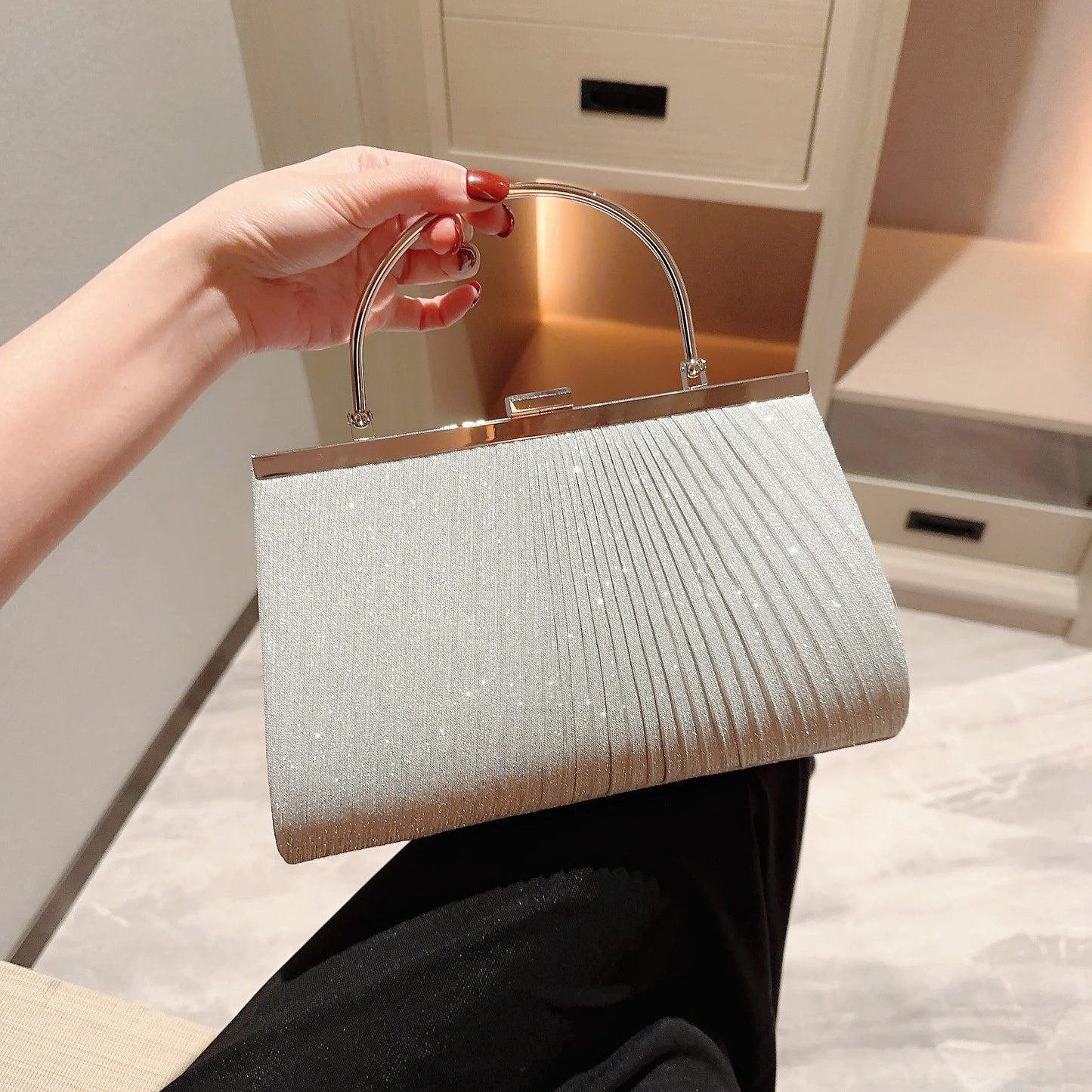 sac a main de soiree a paillettes