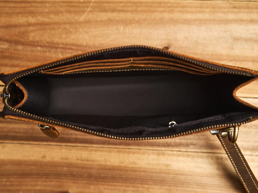 interieur pochette cuir homme luxe