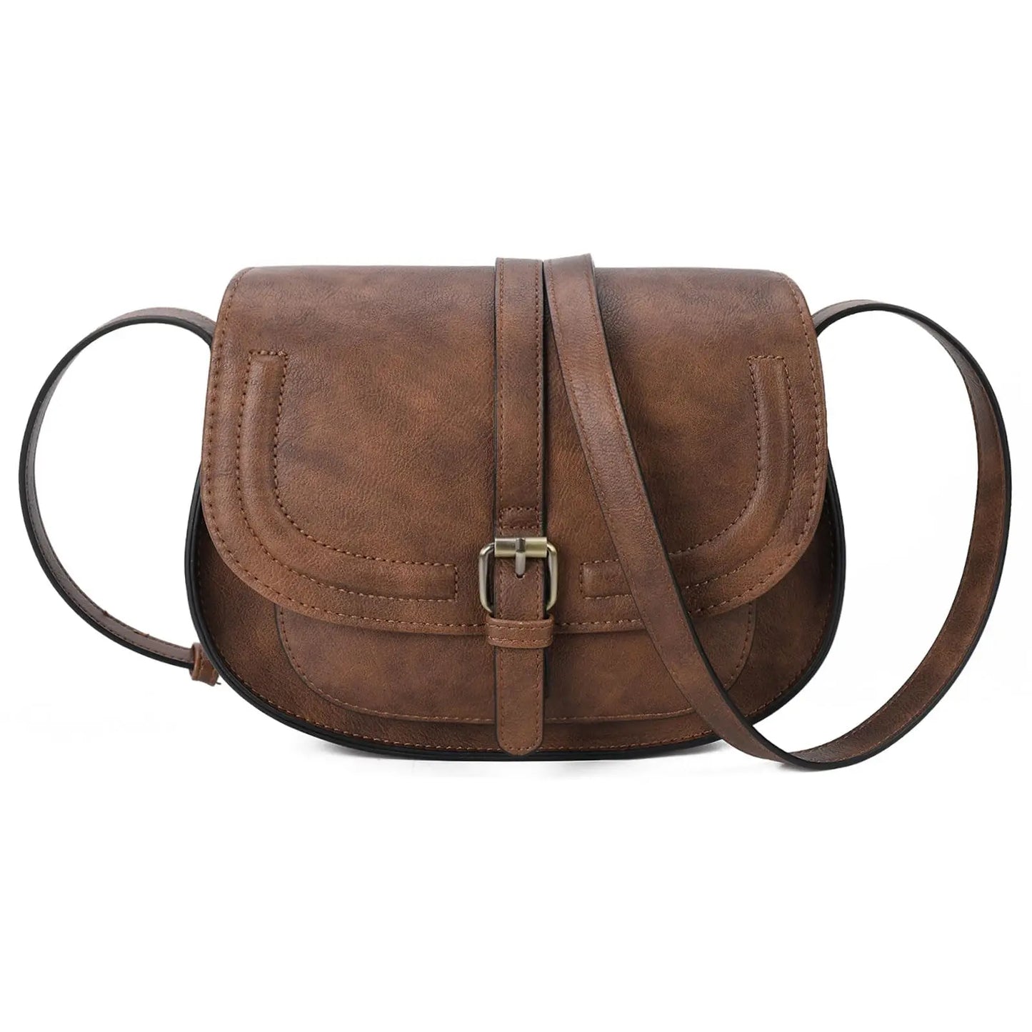 sac bandouliere a rabat femme marron vintage