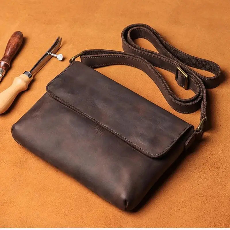 pochette saccoche homme vintage