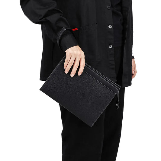 grande pochette homme a main