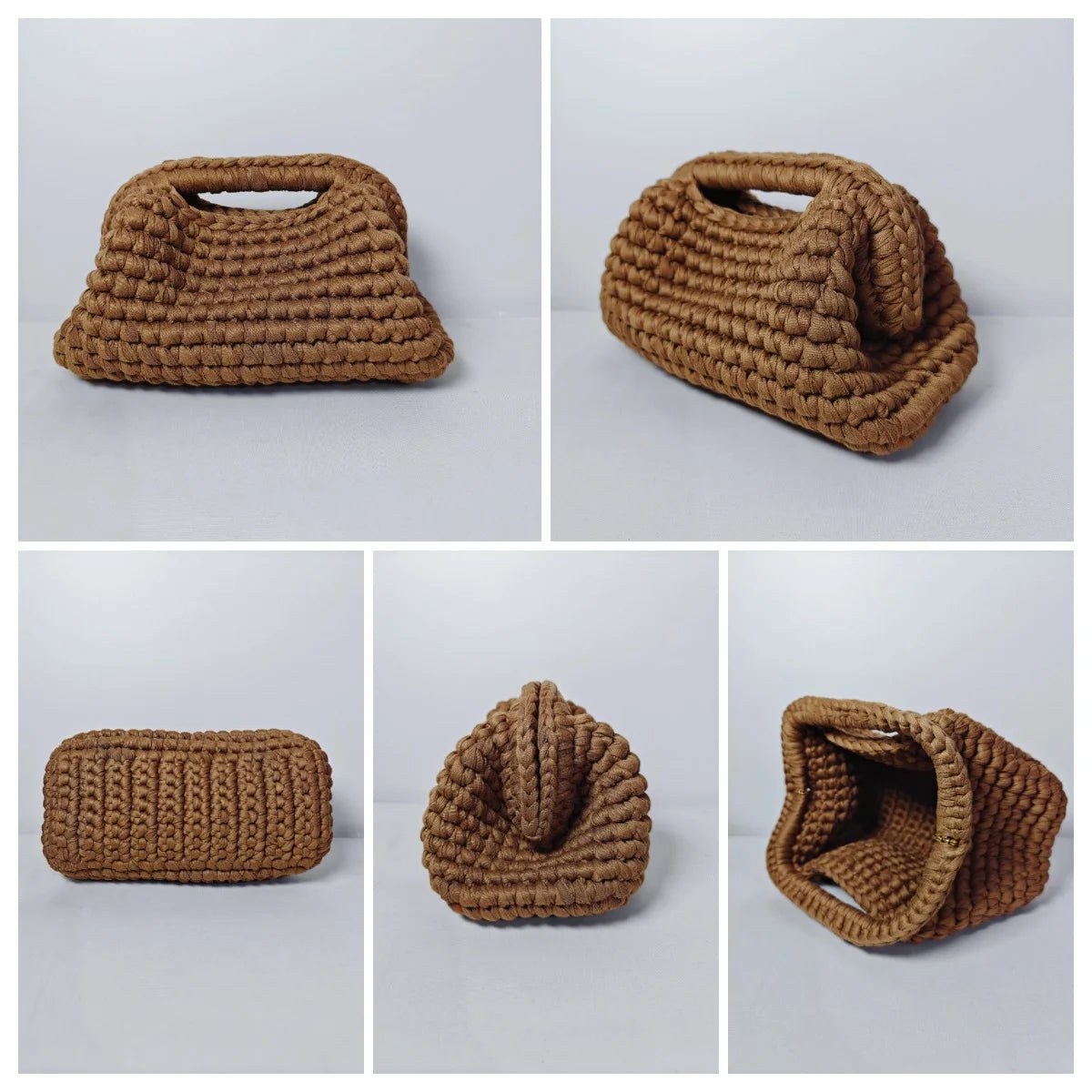 pochette crochet fait main