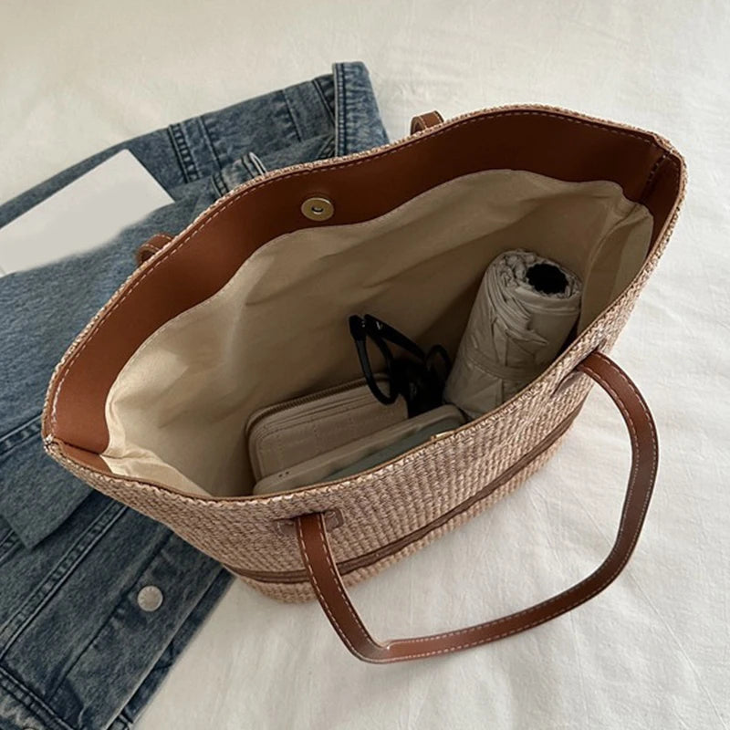 sac plage femme interieur