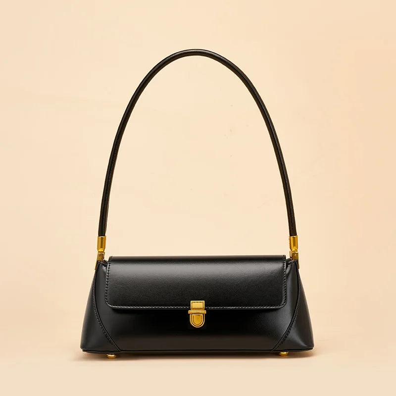 sac à main porté épaule femme noir