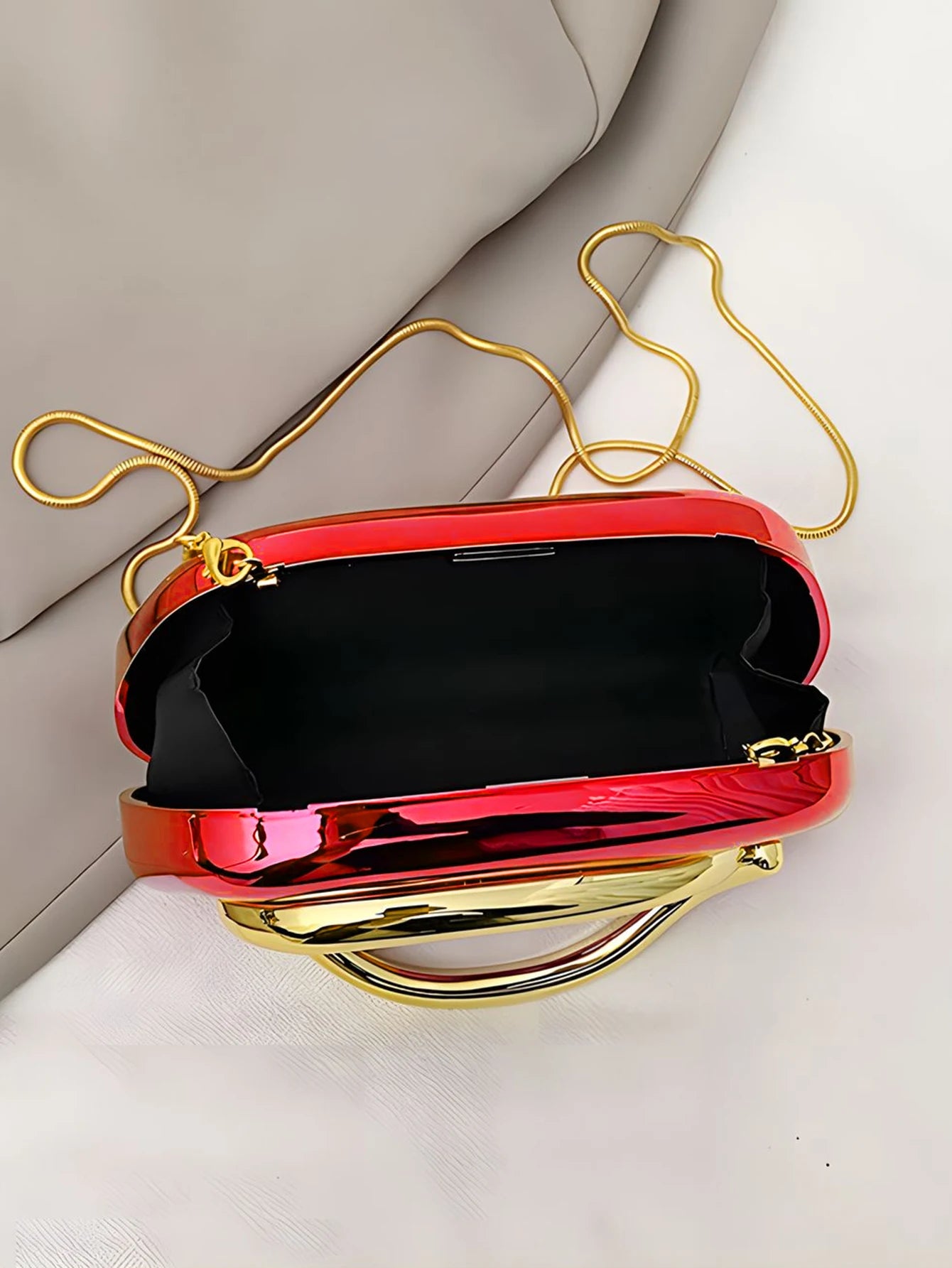 interieur de la pochette sac mariage 