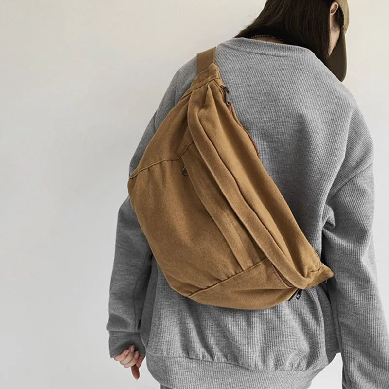 sac banane xxl femme porté croisé