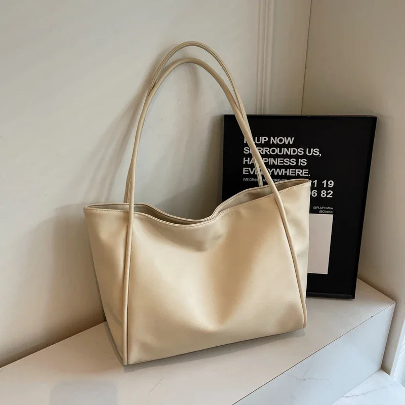 sac pour les cours beige