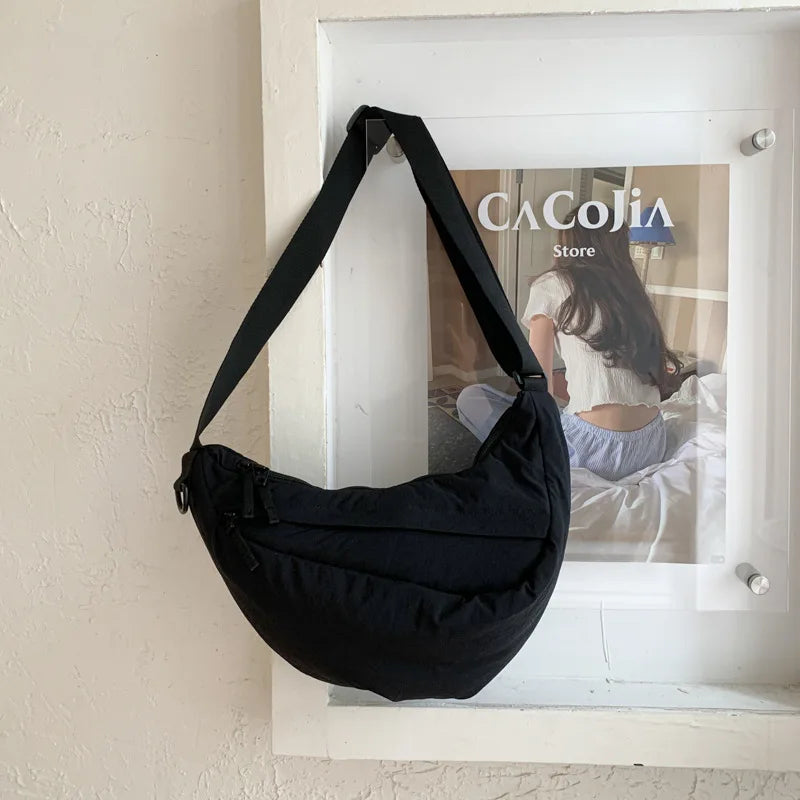 sac banane voyage femme noir