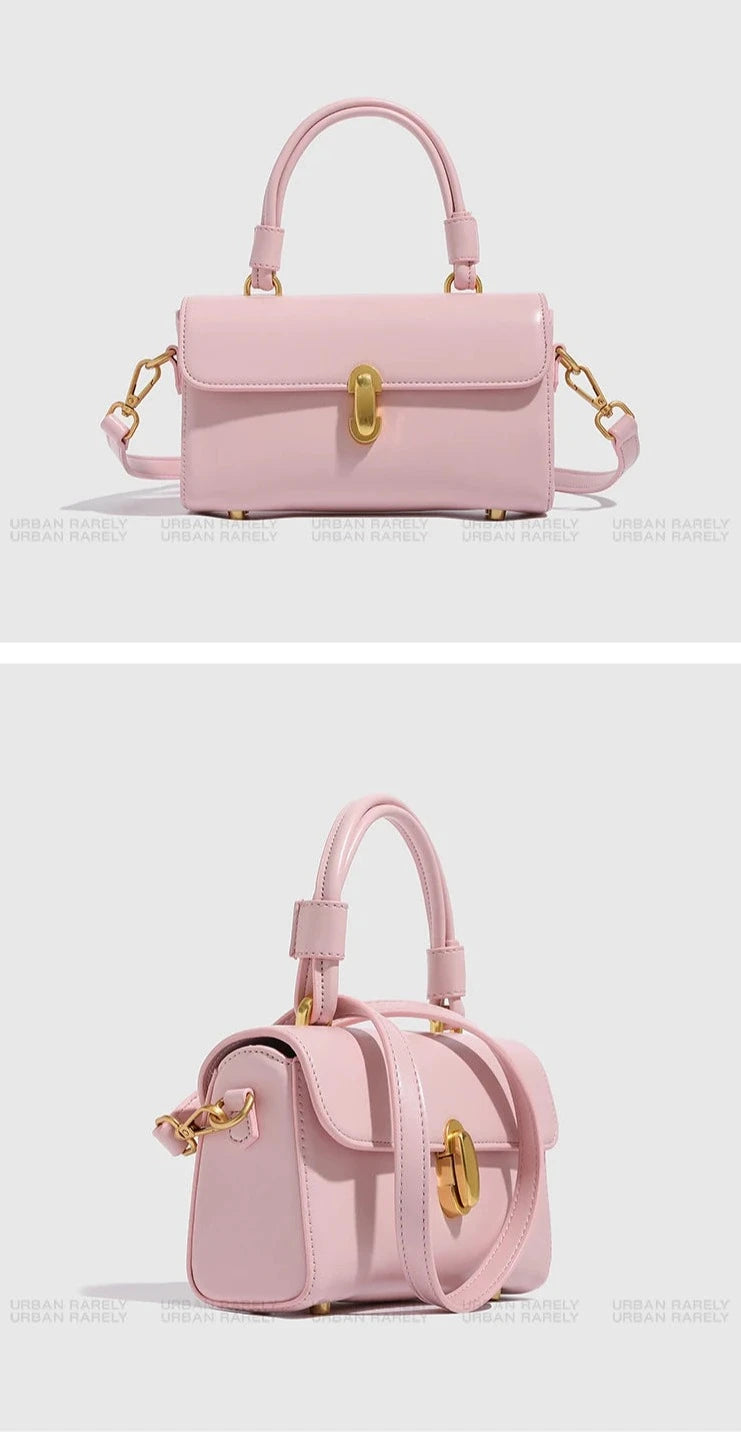 petit sac a main rose avec bandouliere