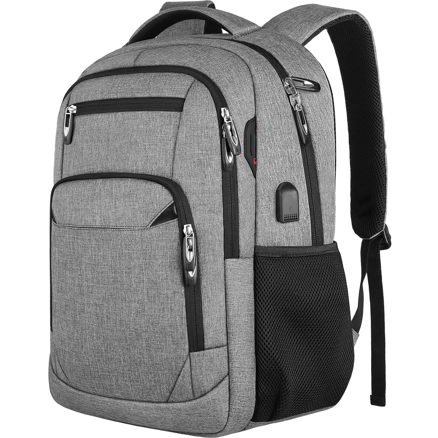 sac a dos ordinateur homme gris