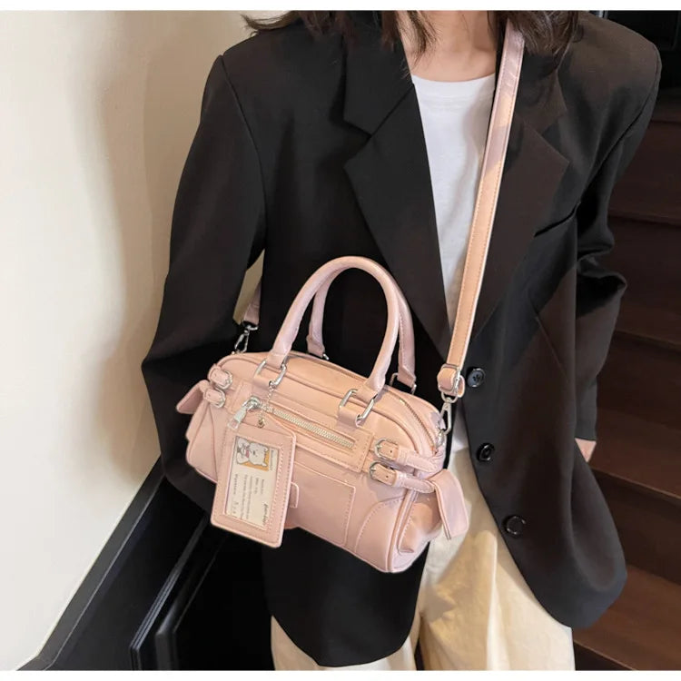 petit sac bandouliere porte rose