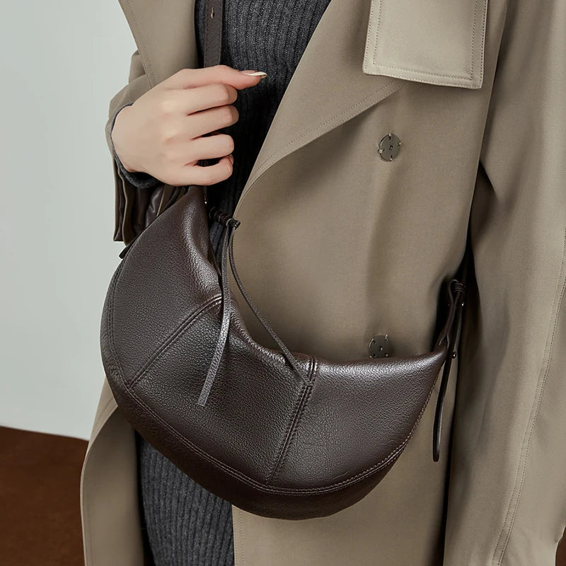 sac banane cuir chic