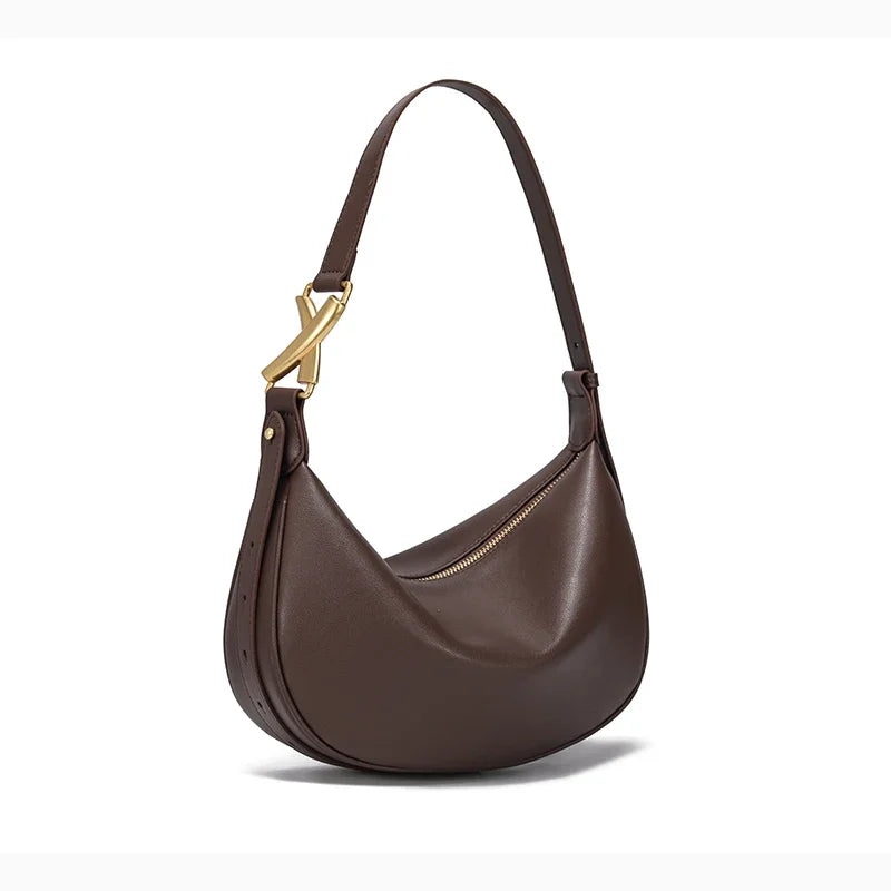 sac bandouliere cuir chocolat