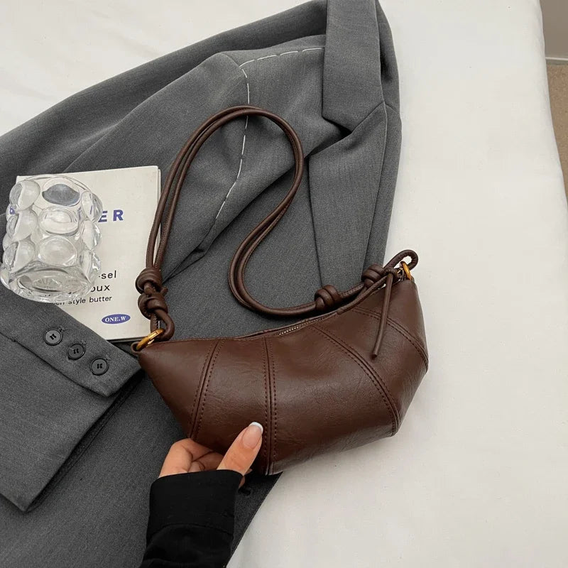 sac banane femme tendance croissant