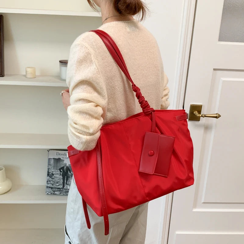 sac a main ecole rouge