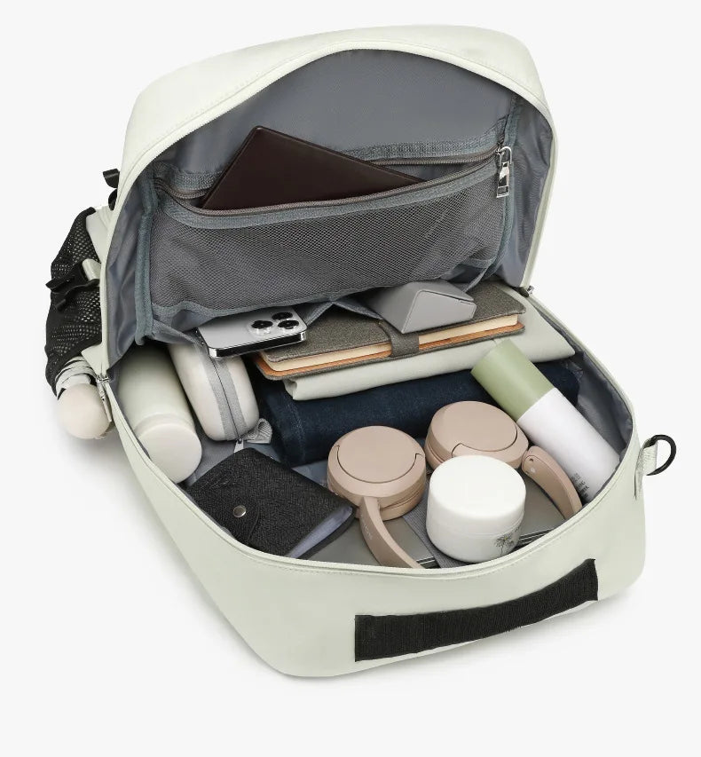 intérieur du sac a dos de voyage pour femme​