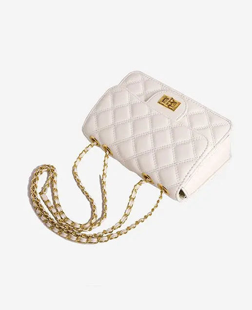 sac a main matelasse blanc