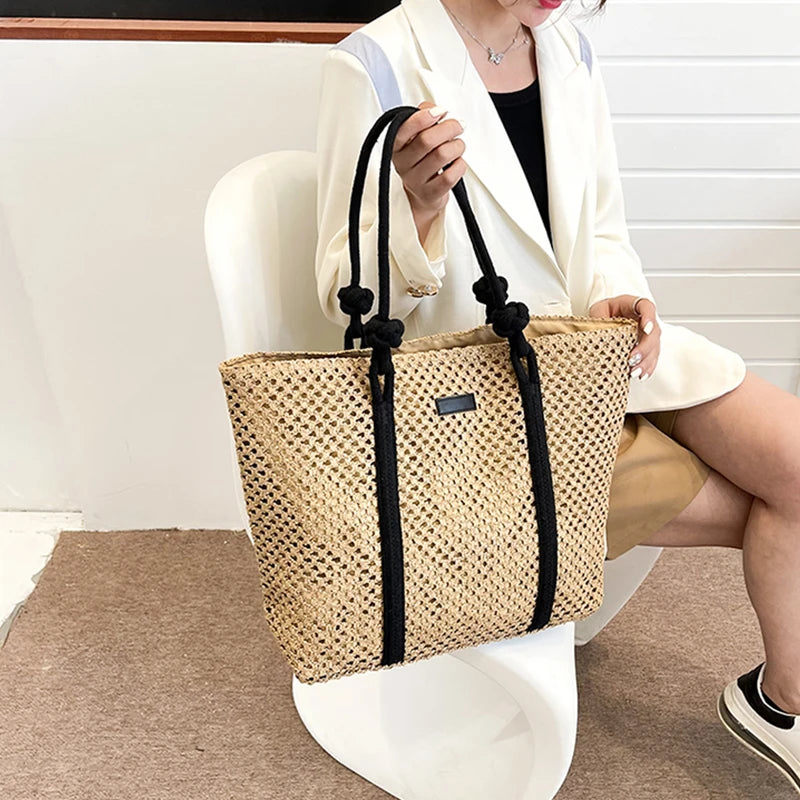 sac de plage bohème chic avec fermeture eclair