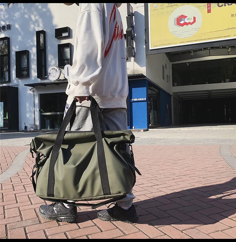 sac de plage imperméable kaki