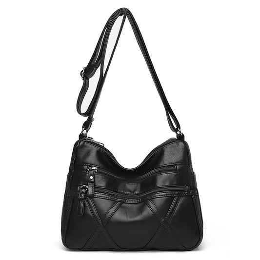 Grand Sac Bandouliere Noir - Sidra