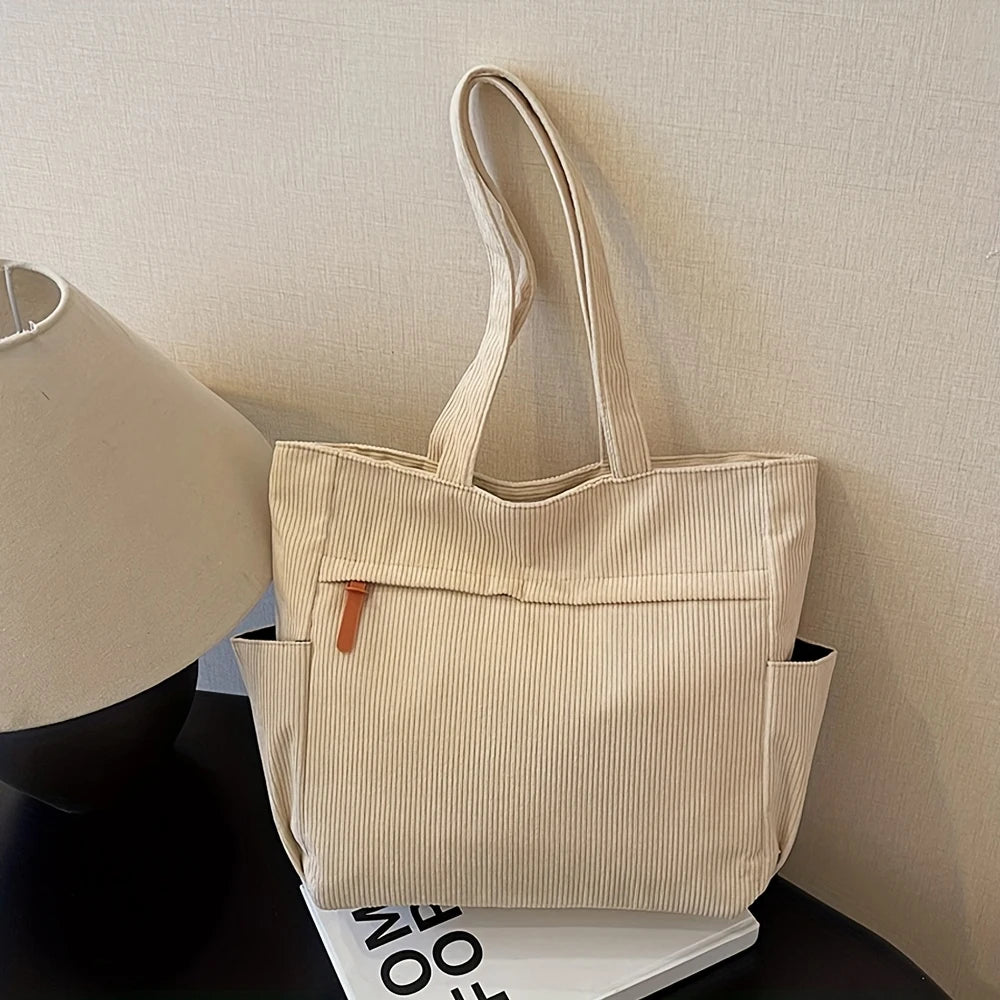 sac a main ecole beige