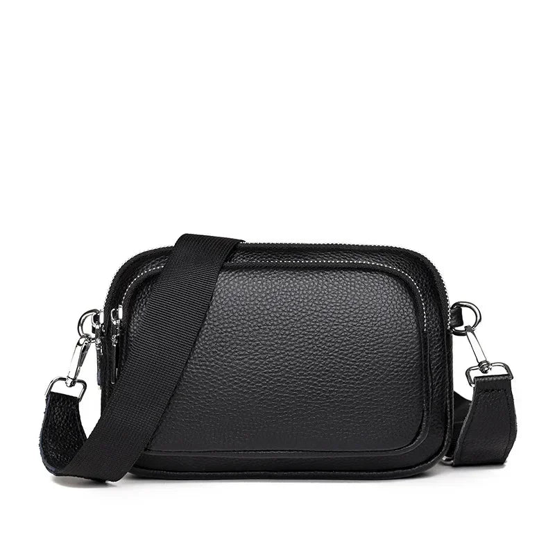 sac bandouliere carre noir femme