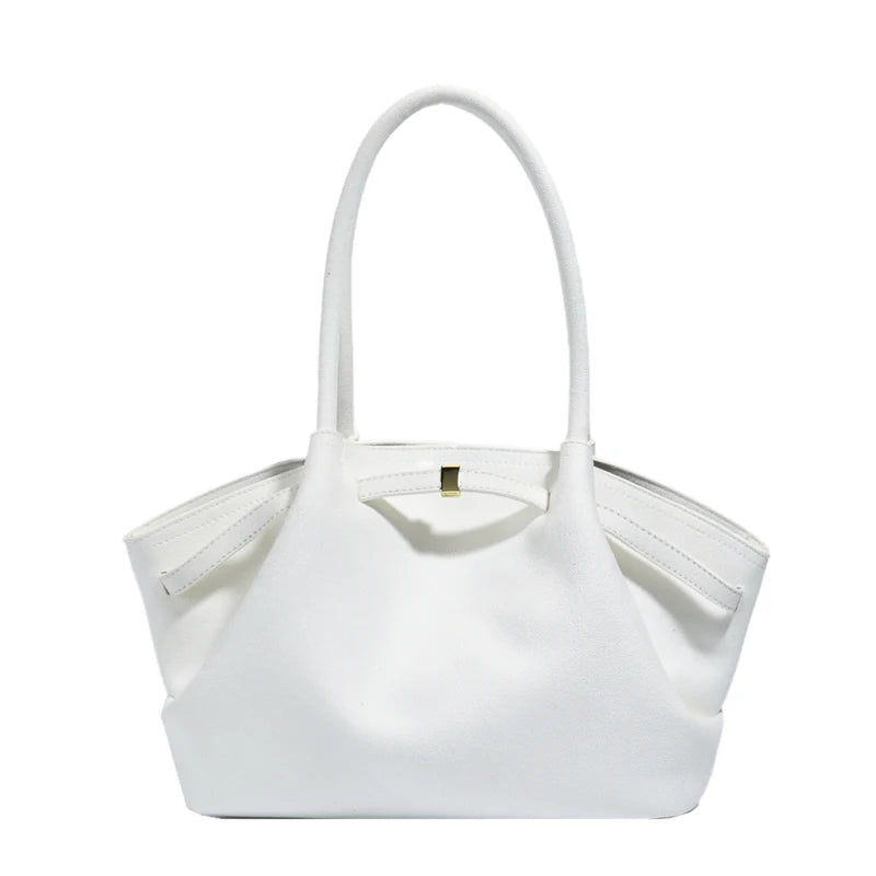 sac a main suede blanc femme