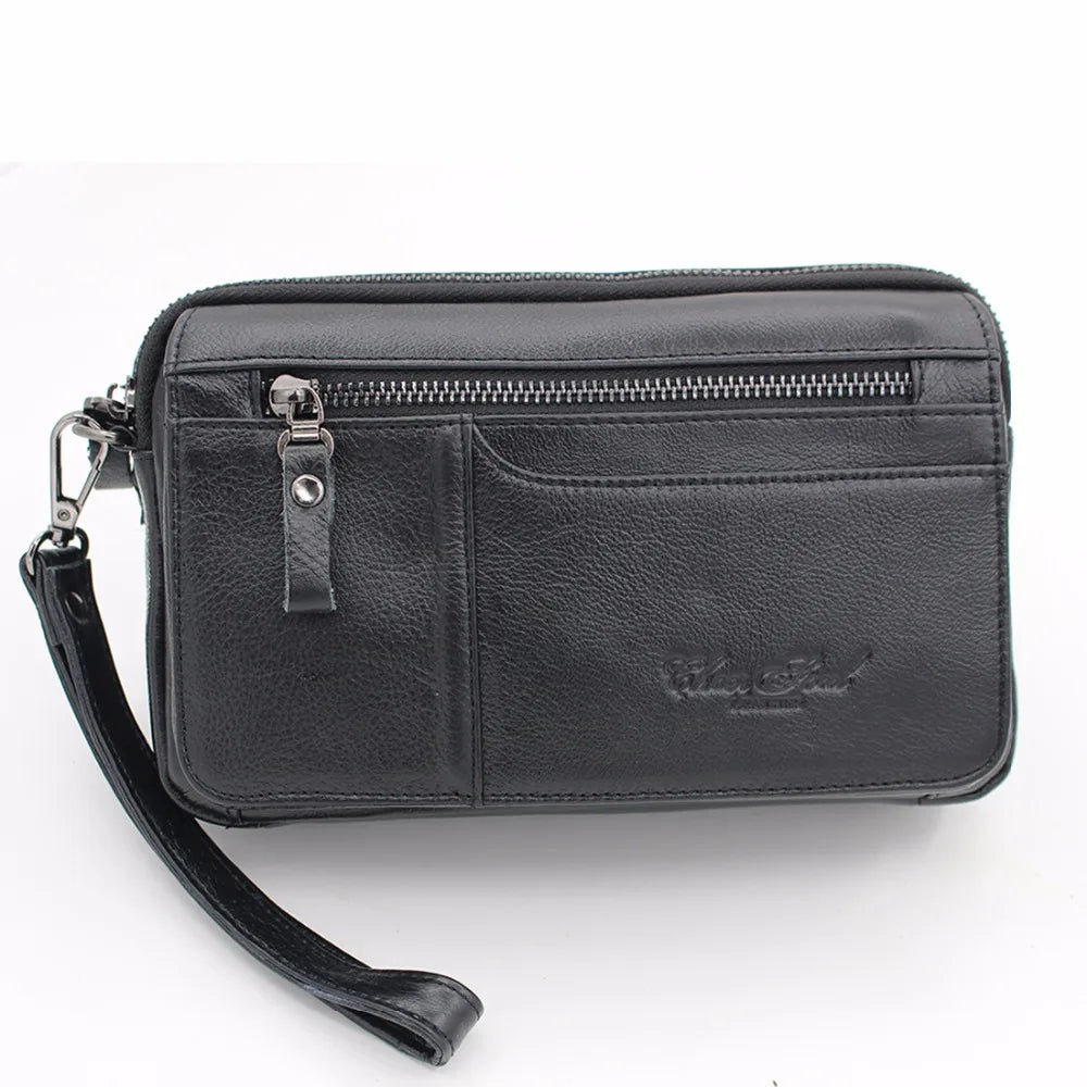 pochette homme classe poche zippee