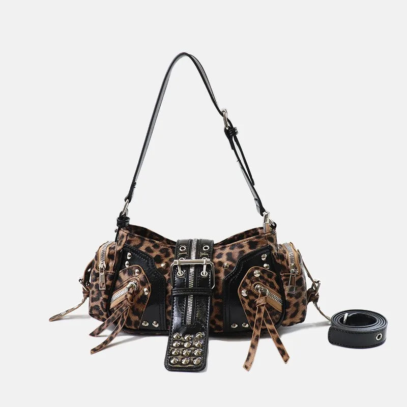 sac a epaule rock leopard
