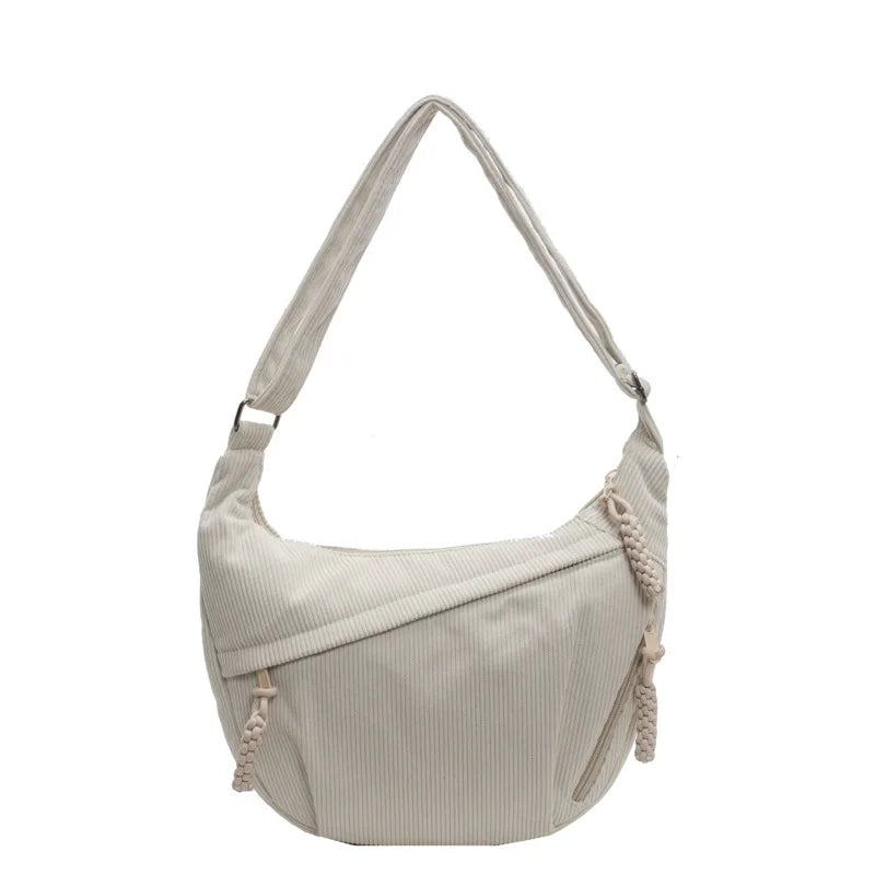 sac banane femme ecru