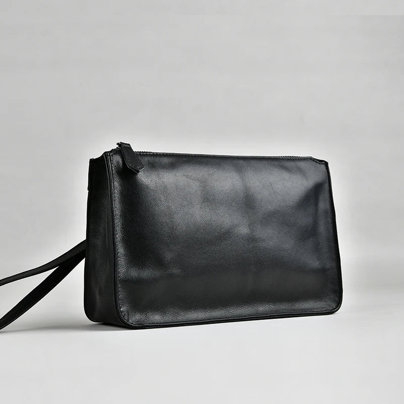 pochette a main pour homme noir
