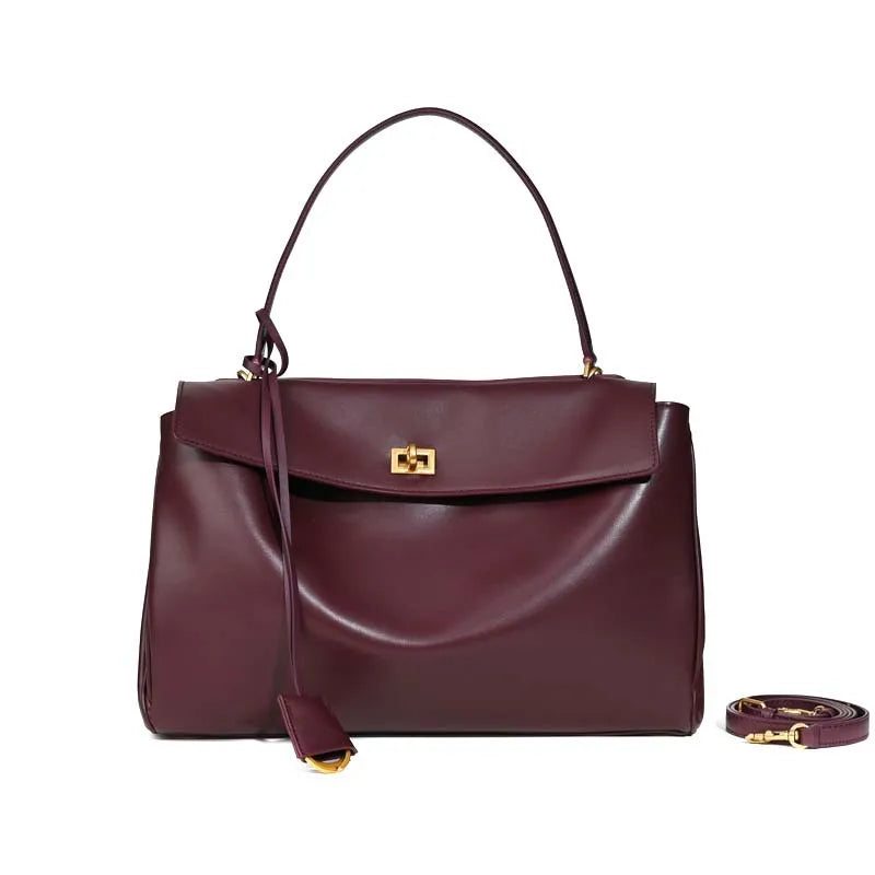 sac cabas cuir souple