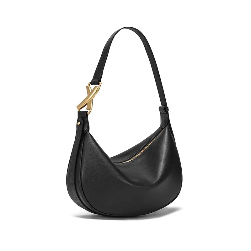 sac bandouliere cuir noir