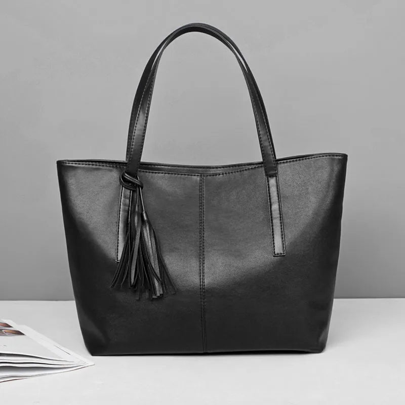 sac a main fourre tout noir