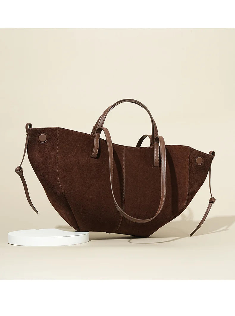 sac cabas en croute de cuir