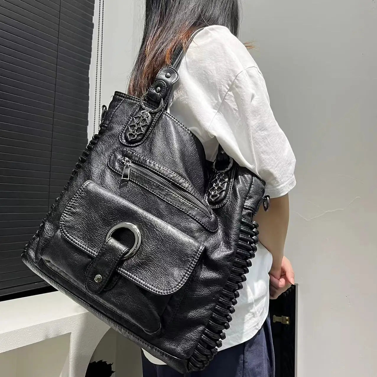 Sac a Main Pour les Cours noir 
