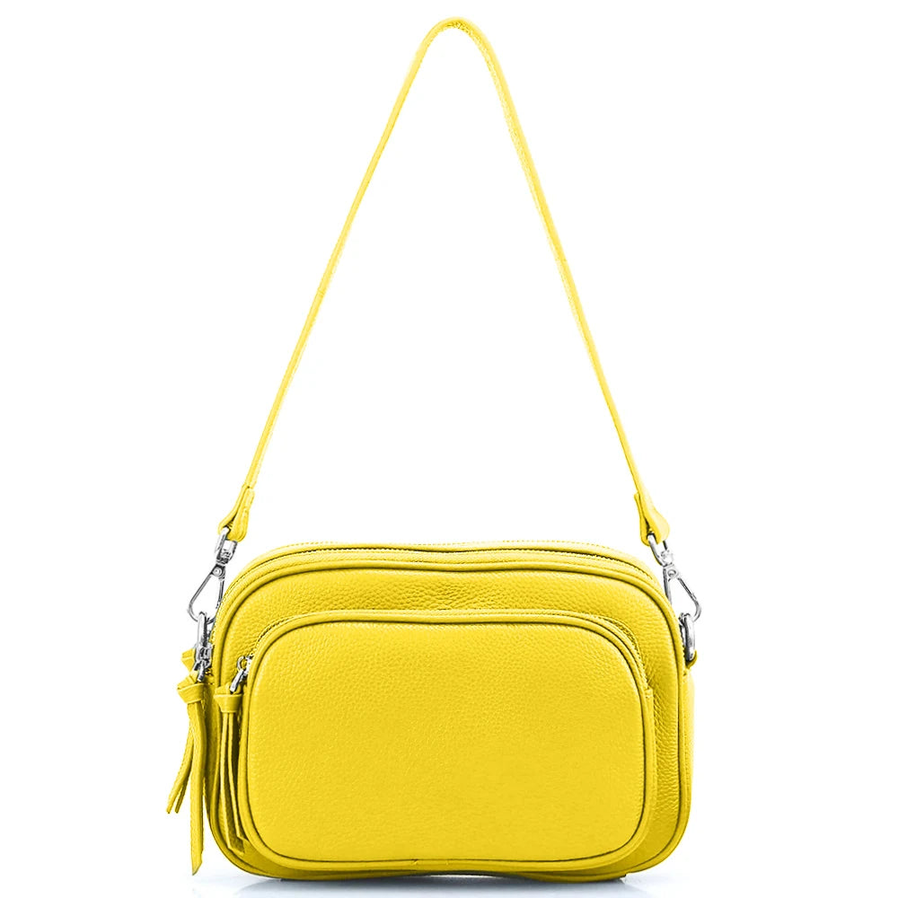 sac bandouliere femme jaune