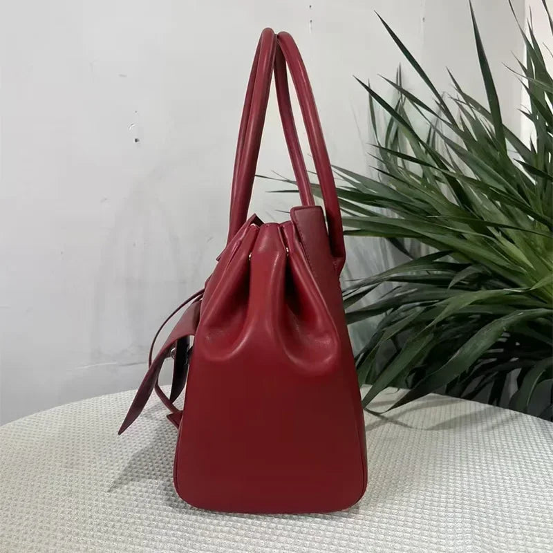 coté du sac cabas rouge