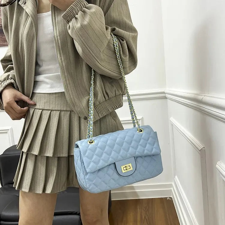 sac bandouliere matelasse chic