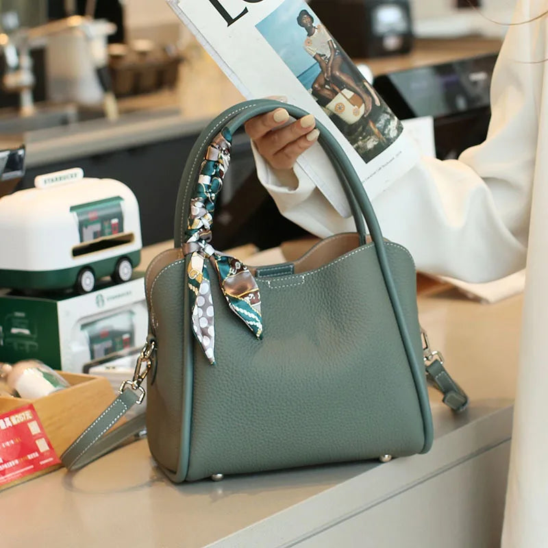 sac à main italien luxe vert