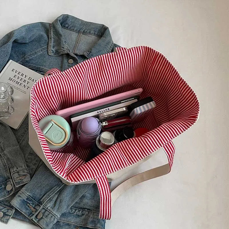 interieur du maxi tote bag reversible