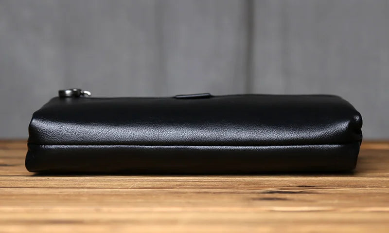 dessous de la pochette homme cuir 
